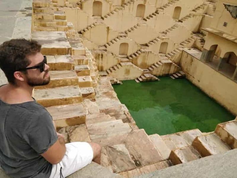 Billet Jaipur : visite d'une demi-journée du fort d'Amer, du Jal Mahal et du Stepwell