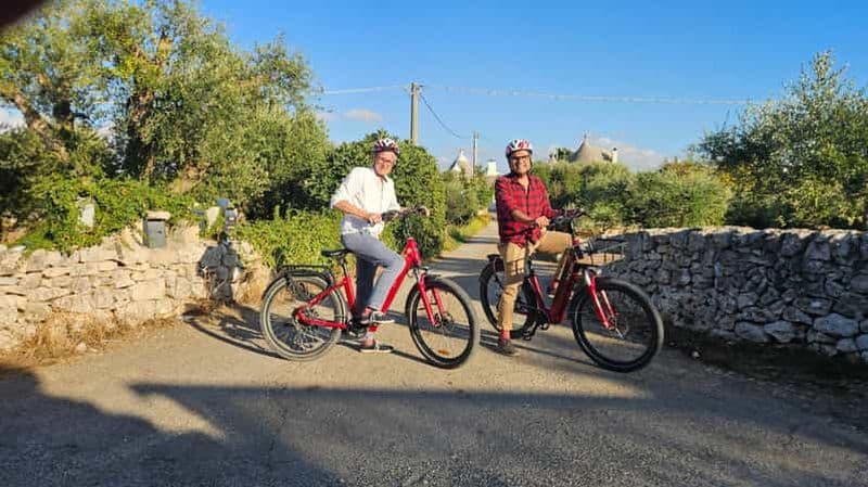 Billet Locorotondo : visite en vélo électrique de la vallée d'Itria