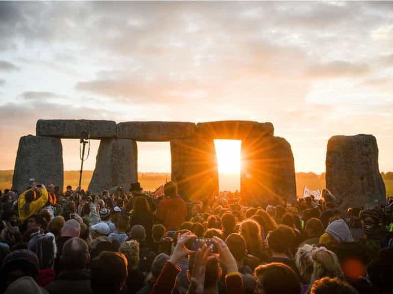 Billet Depuis Londres : visite guidée de la célébration du solstice à Stonehenge