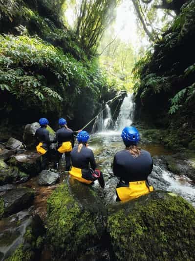São Miguel : canyoning niveau 1 à Ribeira dos Caldeirões