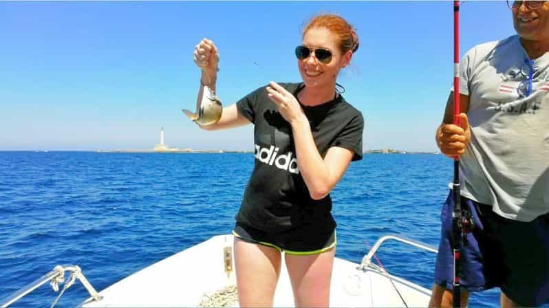 Pêche en bateau à Gallipoli