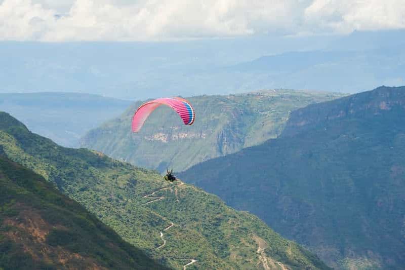 Billet Parapente dans le Cañon del Chicamocha
