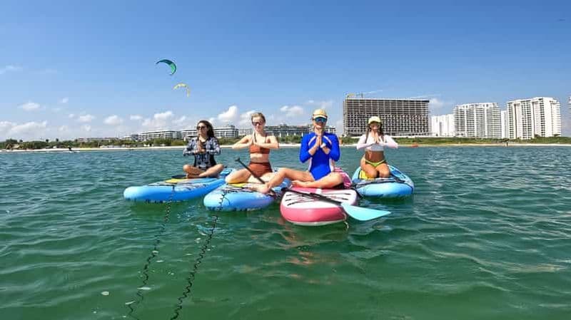 Billet Cancún : Sup Yoga et méditation sur la mer des Caraïbes