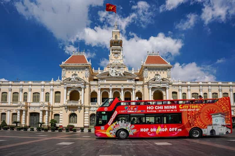 VISITE DE HO CHI MINH-VILLE 24H/24 - BUS À ARRÊTS MULTIPLES