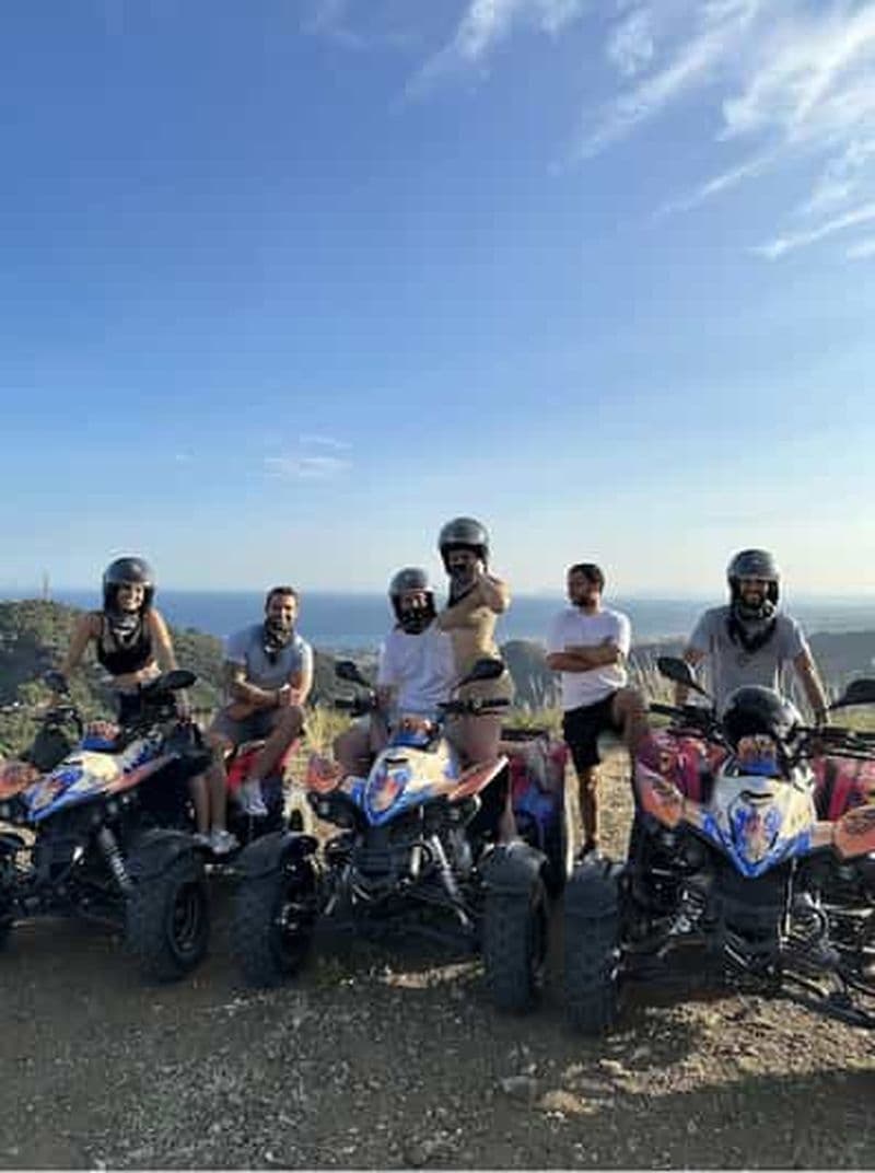 Marbella : Visite guidée en quad avec vue sur la mer