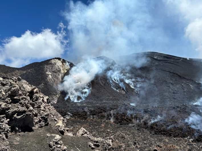 Excursion sur l'Etna à 3000 m d'altitude avec téléphérique et jeep 4x4