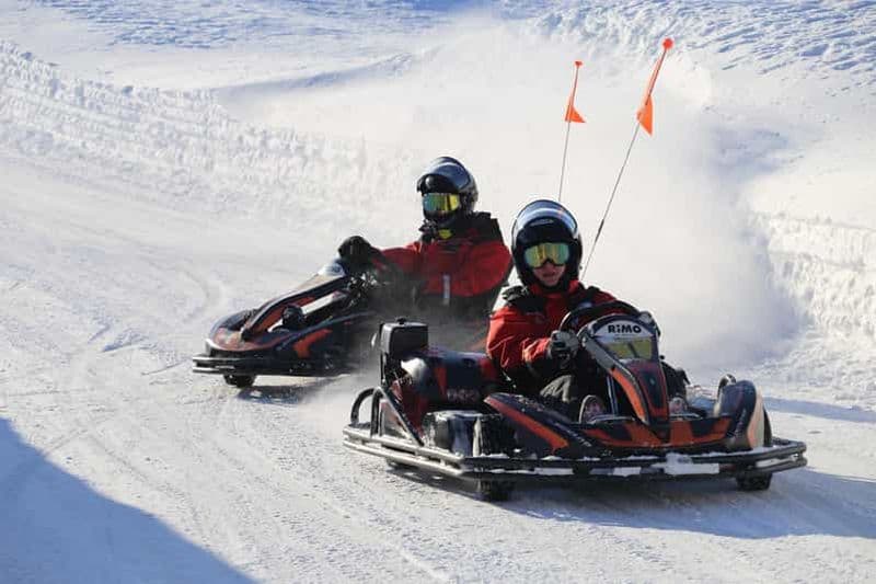 Saariselkä : Karting sur glace