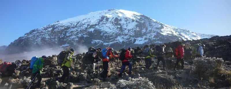 Billet Montagne Kilimandjaro : 7 jours de trekking d'aventure sur la route Machame