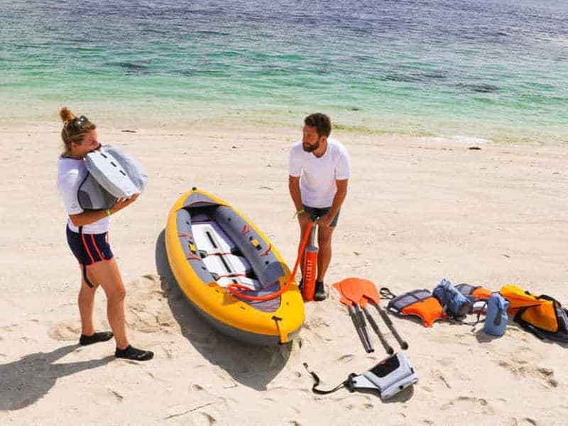 Billet Location de kayak ou de stand up paddle avec sac à dos et accessoires