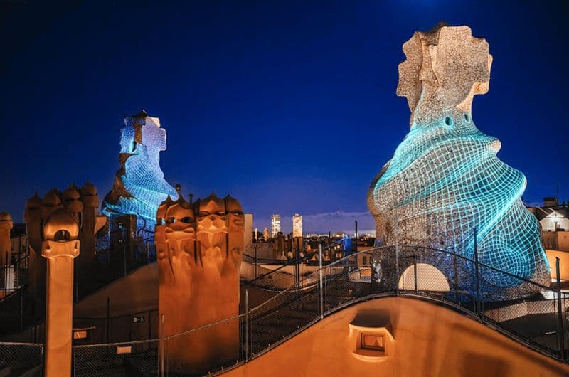 Billet Barcelone : L'expérience nocturne de La Pedrera