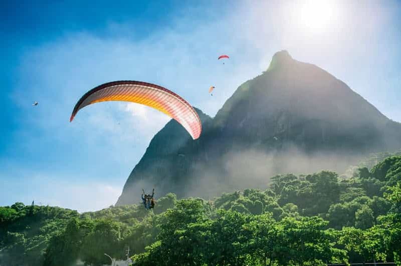 Billet Rio de Janeiro : parapente avec transferts depuis l'hôtel
