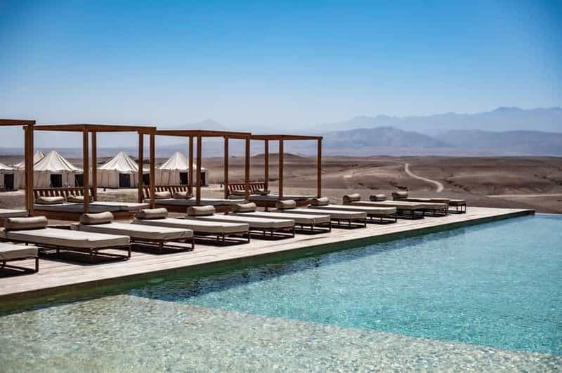 Billet Marrakech : Nuit unique dans le désert d'Agafay avec dîner