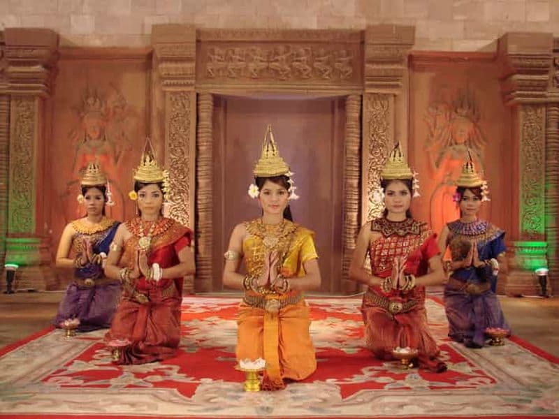 Spectacle du théâtre Apsara, avec dîner et prise en charge à l'hôtel