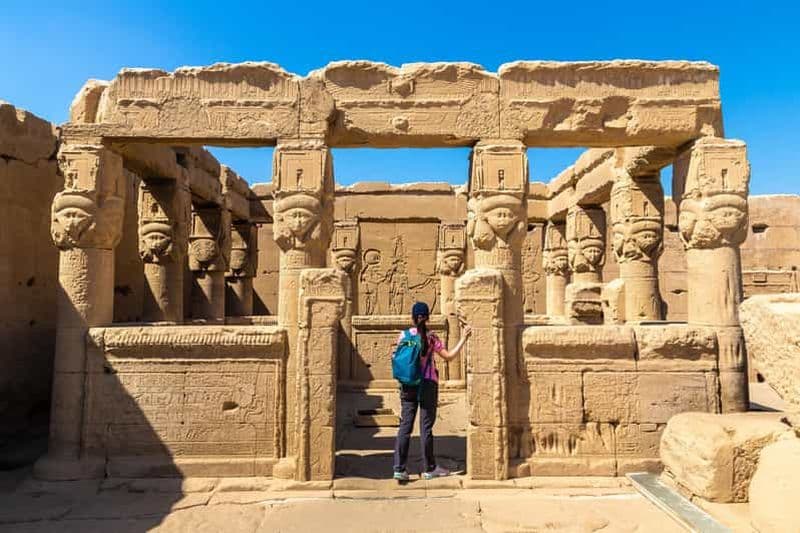 Billet Au départ de Louxor : excursion d'une journée aux temples de Dendérah et d'Abydos avec guide