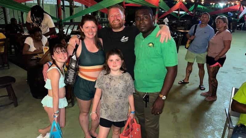 Falmouth : Visite de la lagune lumineuse avec danse du feu