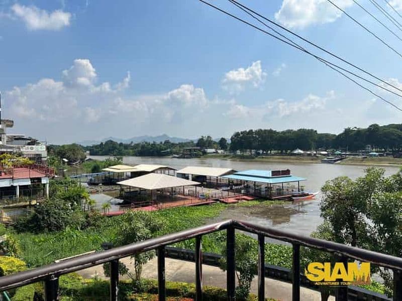 Billet Marché flottant de Damnoen Saduak et rivière Kwai à Kanchanaburi