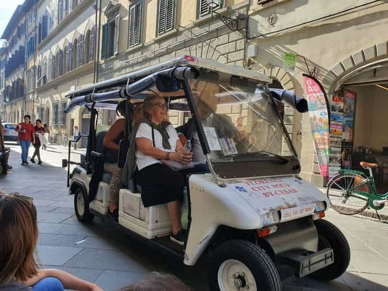 Billet Florence : visite panoramique écoresponsable en voiturette de golf électrique