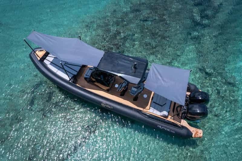 Porto Heli : tour en bateau semi-rigide avec arrêts baignade