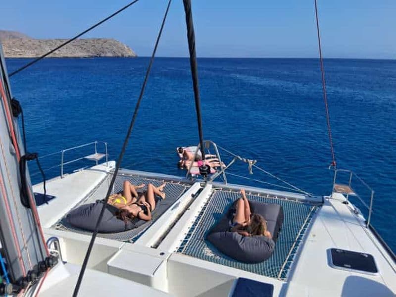 Billet Héraklion : Navigation en catamaran vers l'île de Dia