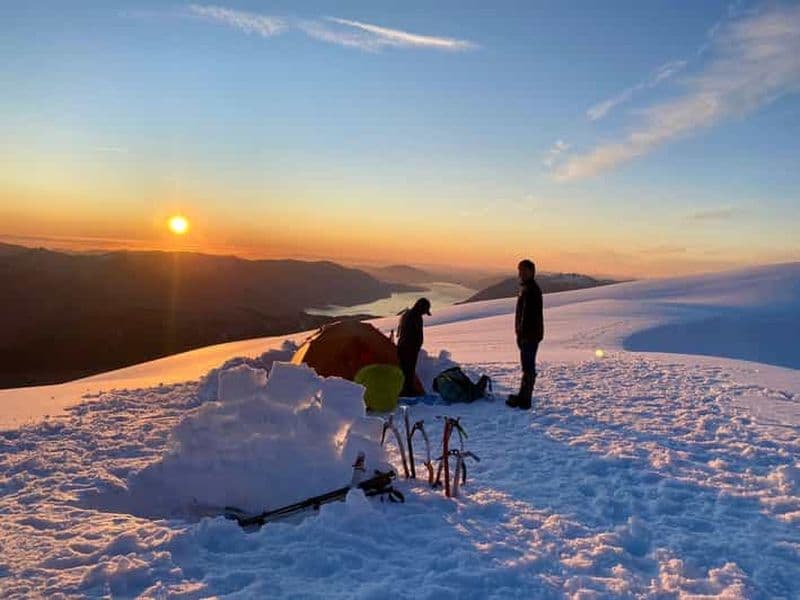 Pucón : escalade du "Volcán Mocho-Choshuenco".