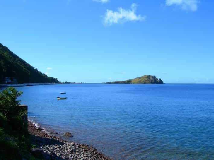 Kayak et plongée en apnée, ferme et sources d'eau chaude au volcan Soufrière