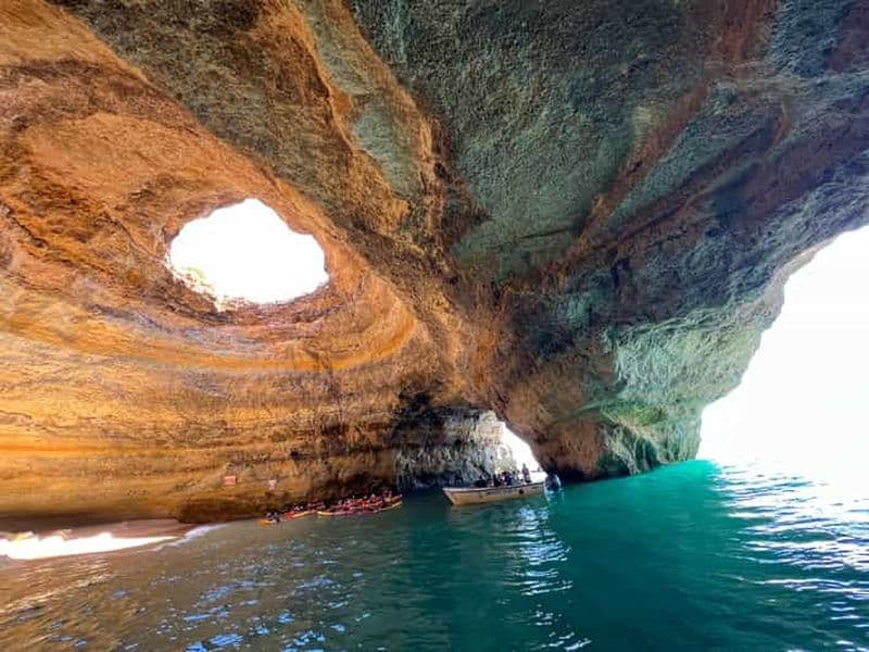 Billet Lagoa : grottes de Benagil et Praia da Marinha avec un guide biologiste