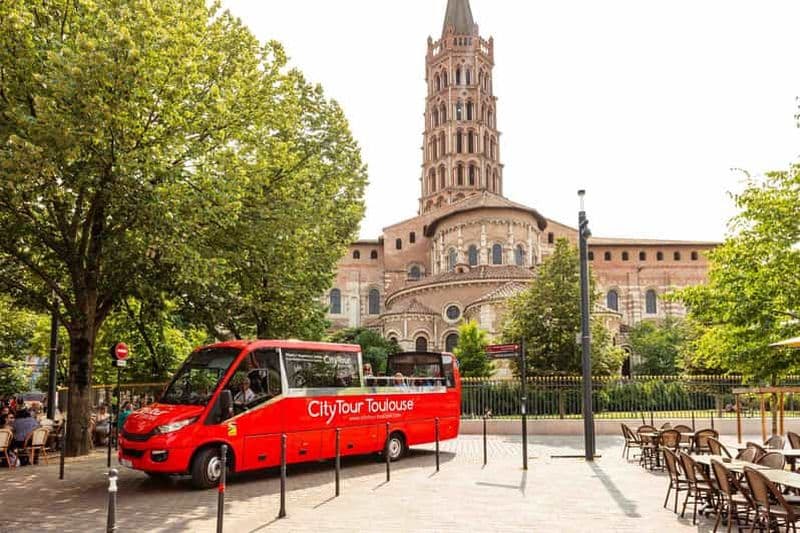 Toulouse : Visite touristique en bus avec audioguide