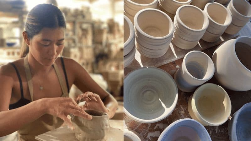 Ubud : Cours de poterie avec 2 kg d'argile