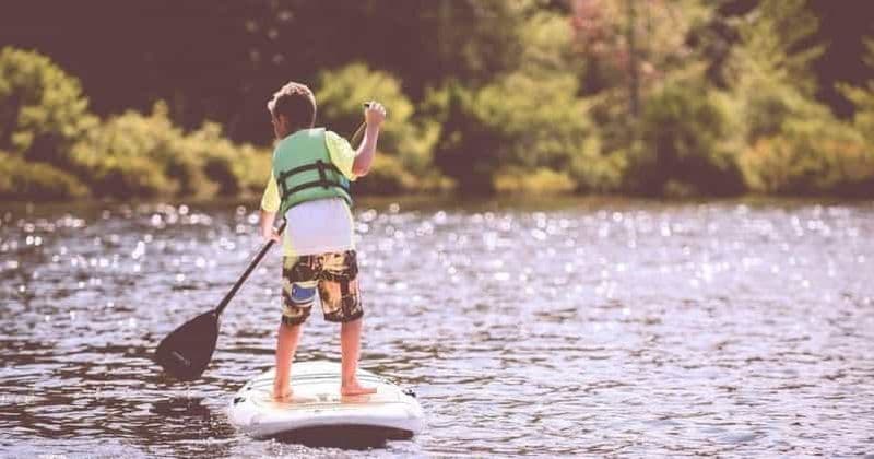 Billet Memorial Beach : location de planches de stand up paddle sur le lac Massapoag