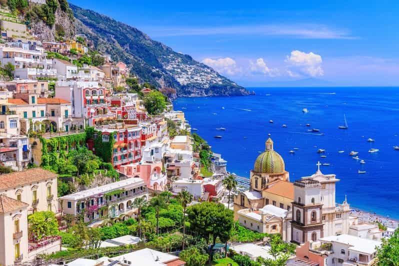 Billet De Rome au paradis : Pompéi, la côte amalfitaine et Positano en une journée