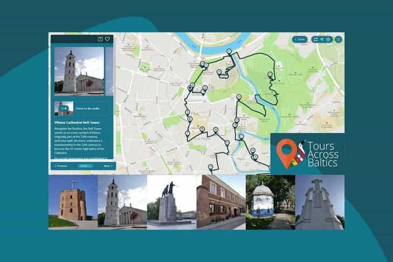 Billet Visite audio de la vieille ville de Vilnius Core