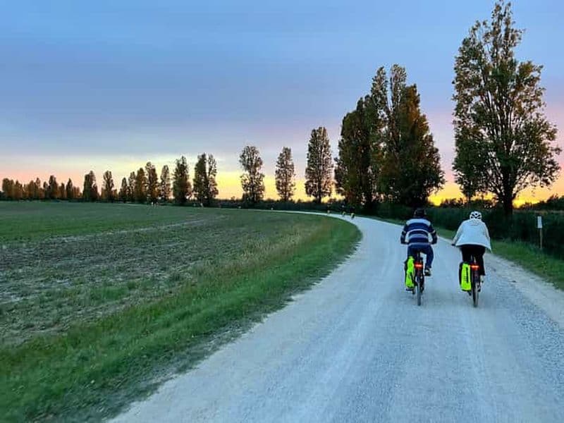 Billet Treviso-Jesolo : Excursion à vélo le long de la piste cyclable du Sile avec retour en bus