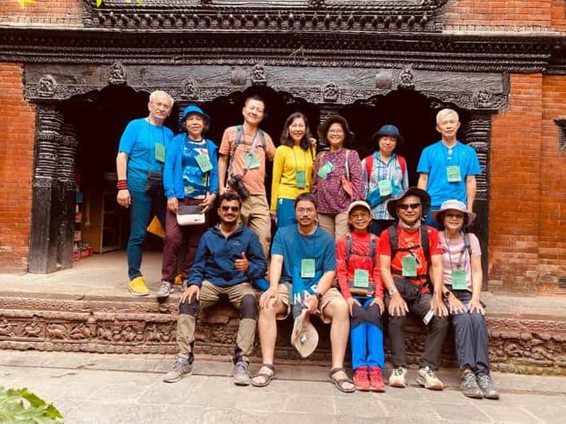 Visite à vélo de Katmandou : patrimoine de Patan et cuisine newari à vélo