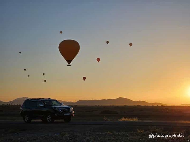 Billet Marrakech: Vol en Montgolfière, Vue sur l'Atlas et Petit-déjeuner Marocain