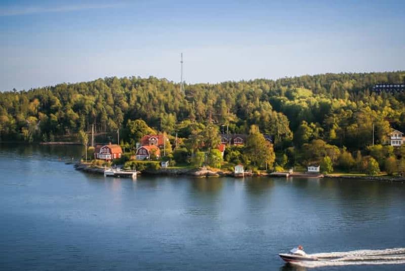 Billet Croisière guidée dans l'archipel de Stockholm avec fika suédois
