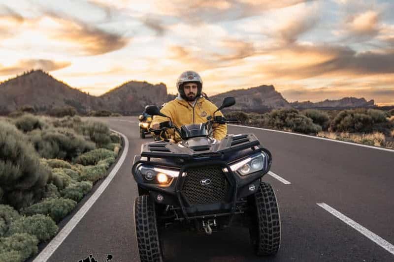 Tenerife : Circuit d'aventure en quad dans le parc national de Teide