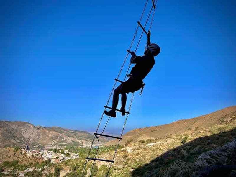Grenade : Via Ferrata Guejar Sierra "La Araña" (Via Ferrata Guejar Sierra "La Araña")