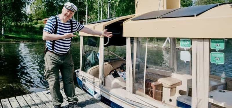 Billet Croisière sur le lac Saimaa en Ecoboat à Puumala