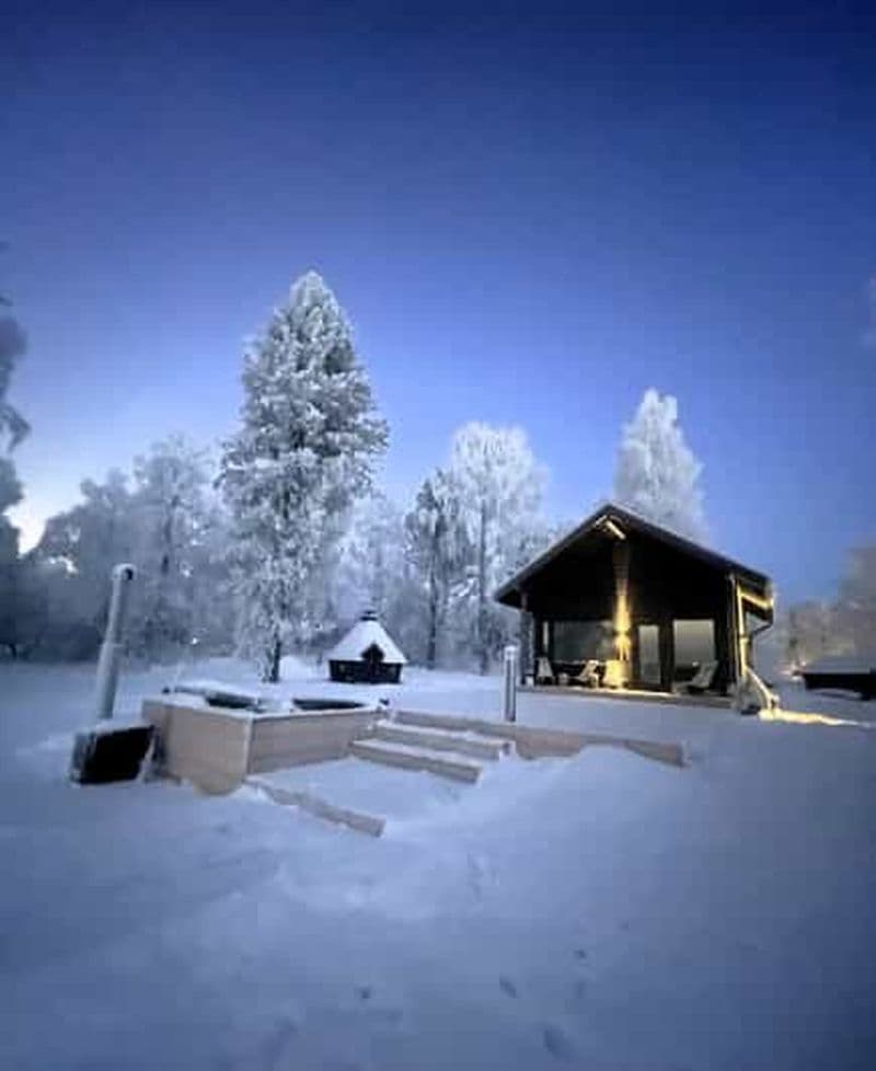 Billet Rovaniemi : soirée sauna privé tout compris et plongeon arctique
