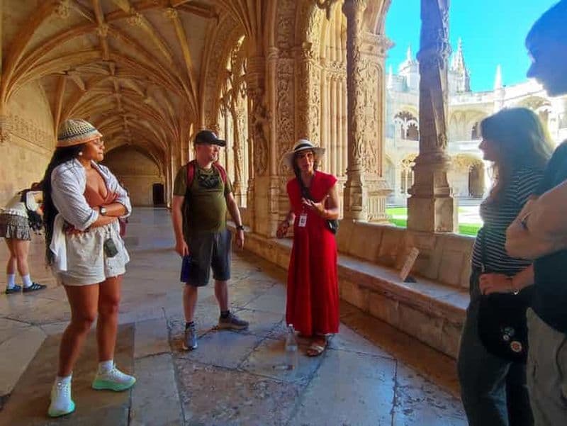 Visite à pied en petit groupe Belém + Monastère des Hiéronymites Billets