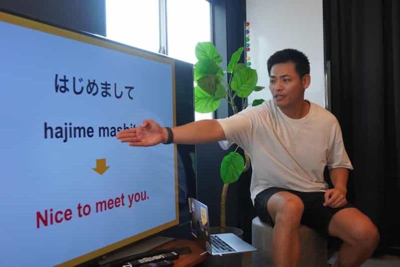 Tokyo : cours de japonais de survie pour les voyageurs