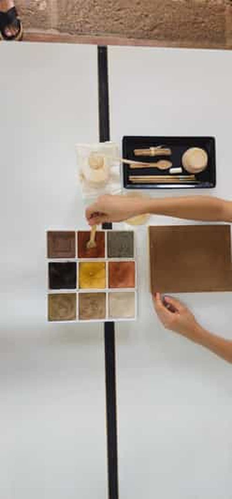 Barichara : Peinture avec de la terre colorée (moyen et grand format)