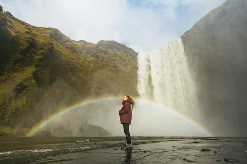 Billet Depuis Reykjavik : excursion d'une journée aux cascades, à la plage noire et au glacier