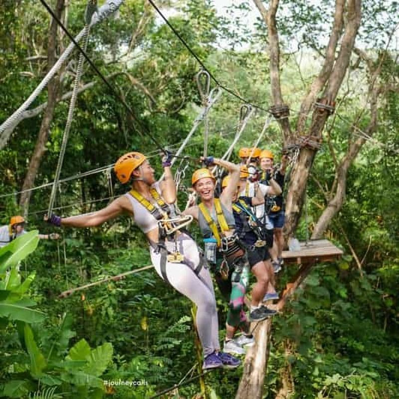 Aventure en quad et tyrolienne à Phuket