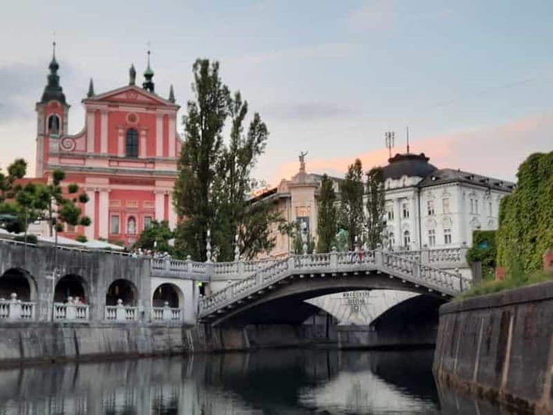 Billet Ljubljana : visite guidée à pied de la vieille ville en français