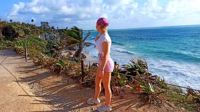 Billet Tour privé Tulum : Site archéologique Tortues Plongée en apnée Cenote Plage