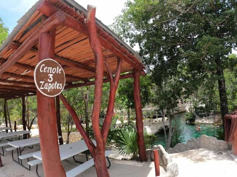 Billet Visite guidée des cénotes Casa Tortuga avec billet d'entrée de base