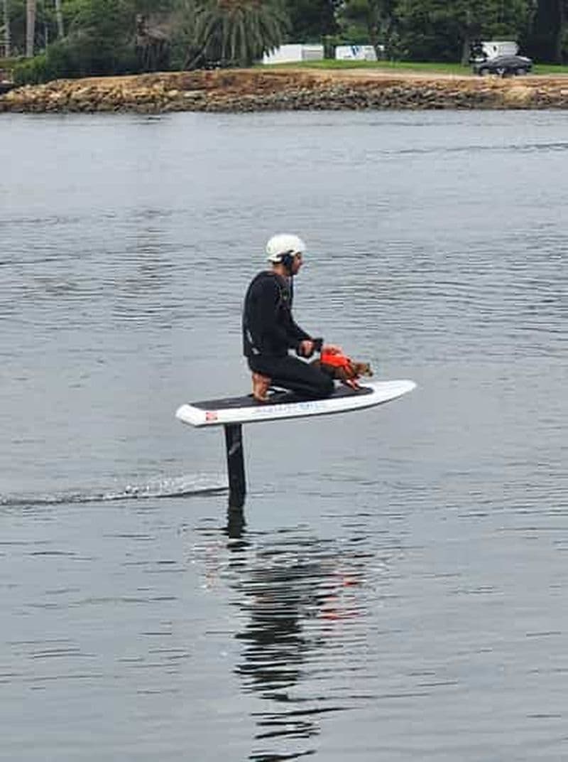 Volez au-dessus de l'eau : cours Lift5 eFoil avec vidéographie