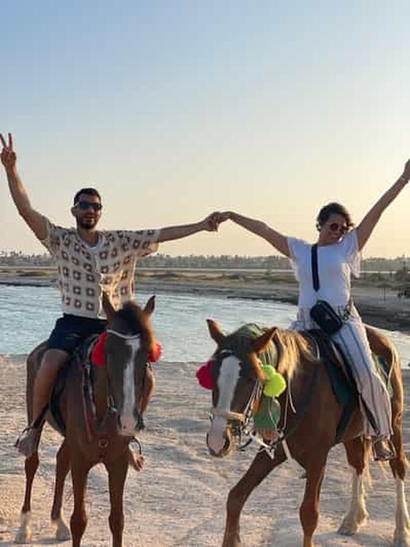 Billet Djerba : Balade à cheval 1H30 sur les plages de l'île et traversé du lagon