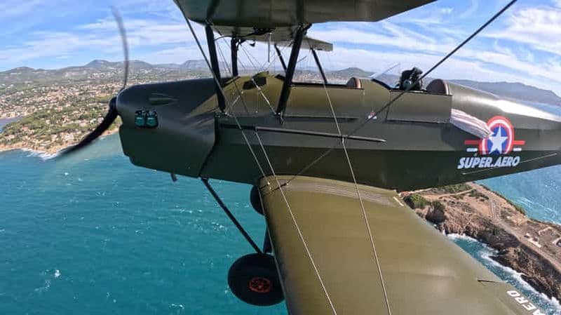 Vols pionniers de découverte (avion STAMPE SV4-RS Biplan)